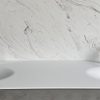 CORA Thermo Oval Front - Solid Surface wastafel Corian - HI-MACS - dubbel 2