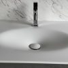 CORA Thermo Oval Front - Solid Surface wastafel Corian - HI-MACS - front