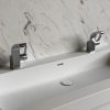 Creato Rectangle XL - CORA Carrara Cremo achterwand