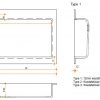 Solid Surface wastafelblad op maat - CORA Creato Rectangle groot
