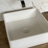 CORA - Solid Surface Opzetkom - Defiant Square Top