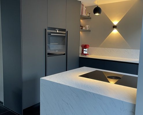 CORA Worktops - Solid Surface werkblad CORA Carrara - ism Kitchen Solutions 11