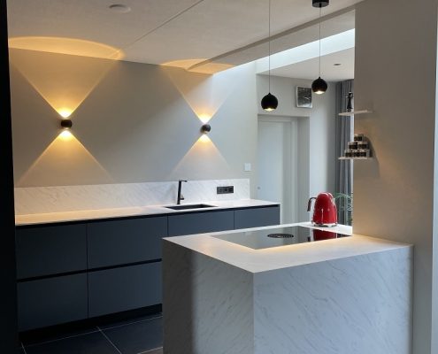 CORA Worktops - Solid Surface werkblad CORA Carrara - ism Kitchen Solutions 7