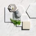 BB-010 Bianco Carrara Nero - Moodboard