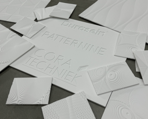 CORA Techniek Patternine - 3D Structuren in Solid Surface - hoofdafbeelding